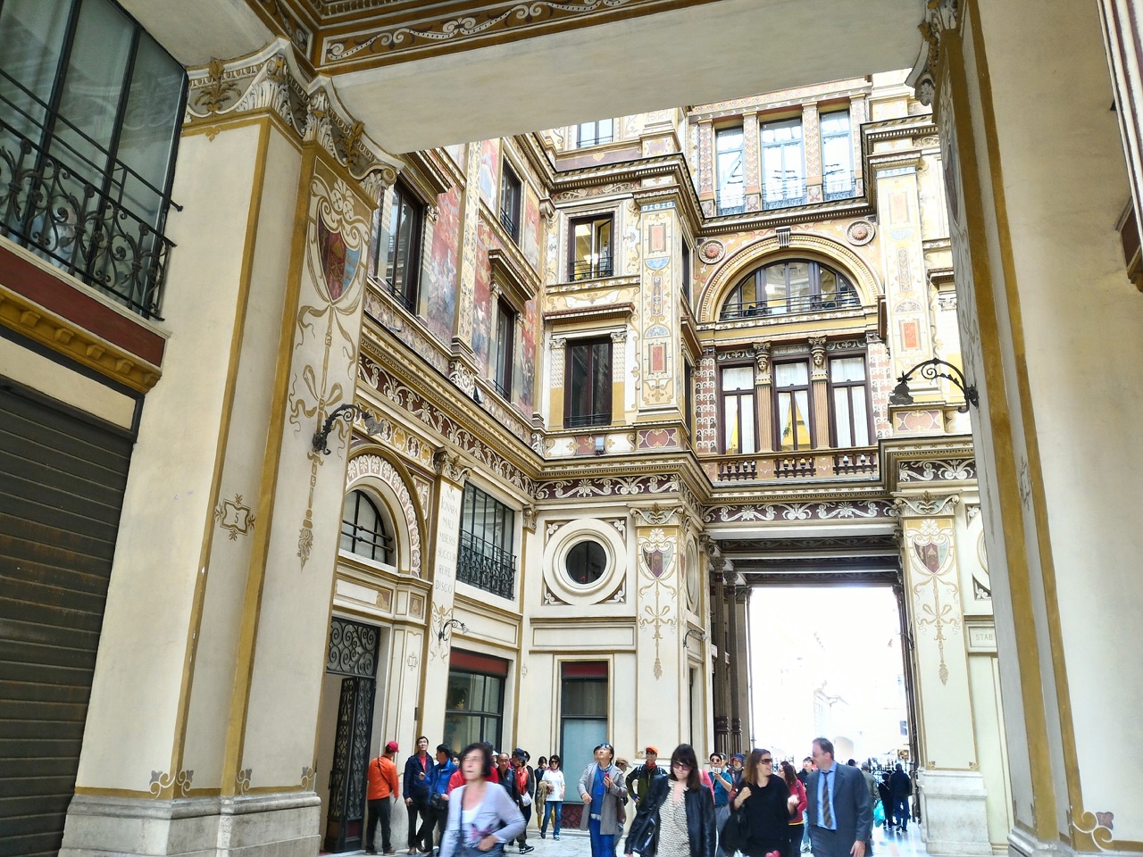 義大利羅馬景點Galleria Sciarra